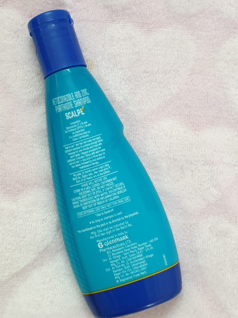 Scalpe Plus Anti-Dandruff Shampoo Ingredients 